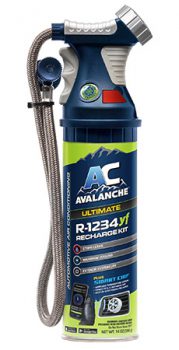 A/C Avalanche Recharge App with Smart Chip Temperature Gauge